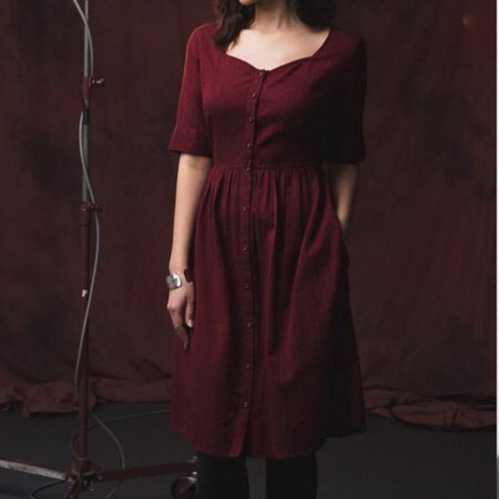 Mata traders chalet garnet dress